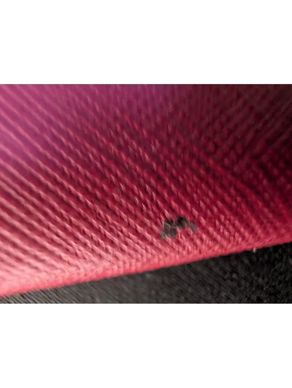 Louis Vuitton Pouchette Red Leather Card Insert
